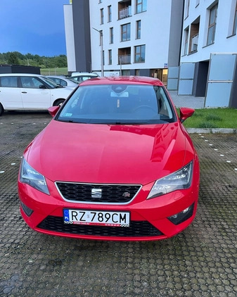 Seat Leon cena 48000 przebieg: 114720, rok produkcji 2014 z Rzeszów małe 172